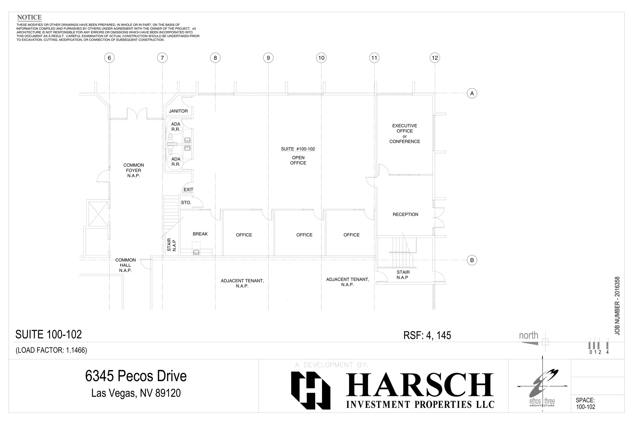 6345 S Pecos Rd, Las Vegas, NV for lease Site Plan- Image 1 of 1