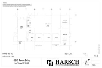 6345 S Pecos Rd, Las Vegas, NV for lease Site Plan- Image 1 of 1