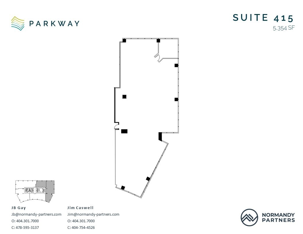 1850 Parkway Pl, Marietta, GA for lease Floor Plan- Image 1 of 3