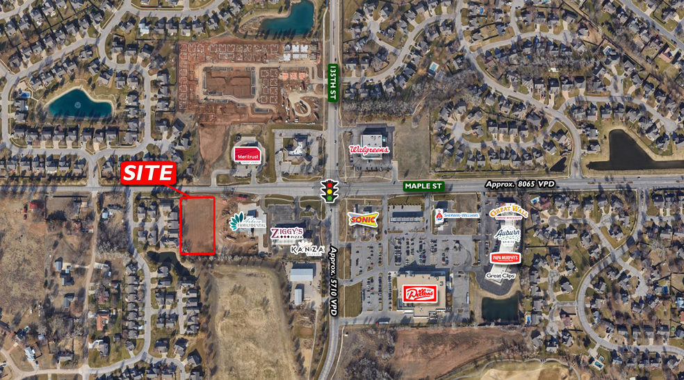 W of SWC Maple & 135th, Wichita, KS for sale - Building Photo - Image 1 of 2