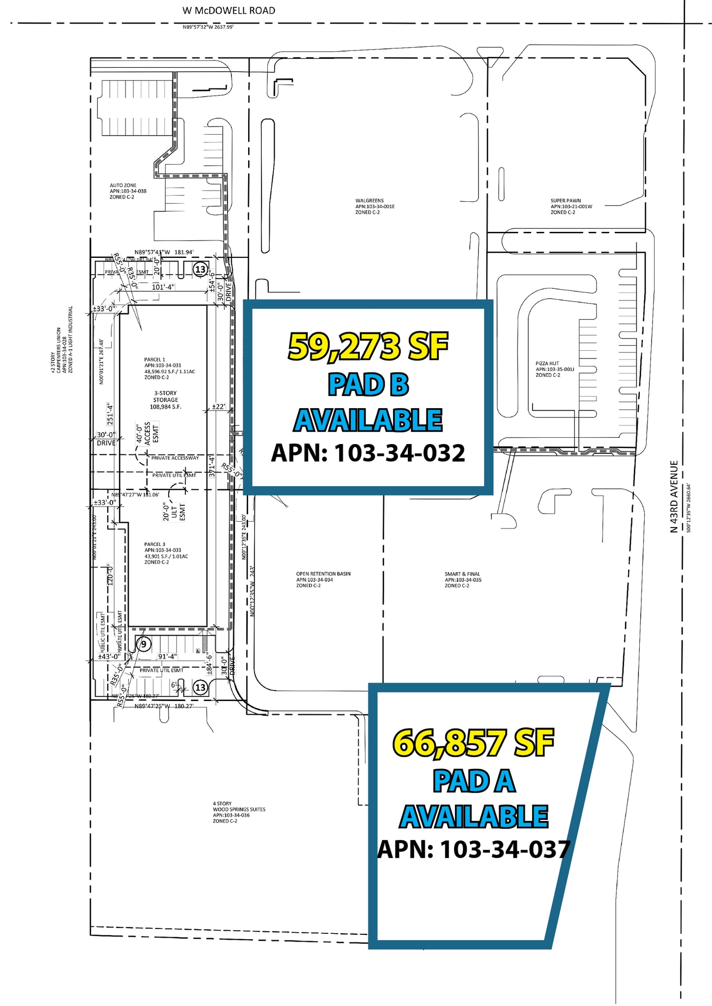 43rd Ave McDowell Rd, Phoenix, AZ 85035 Vacant Land