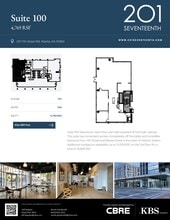 201 17th St NW, Atlanta, GA for lease Floor Plan- Image 1 of 1