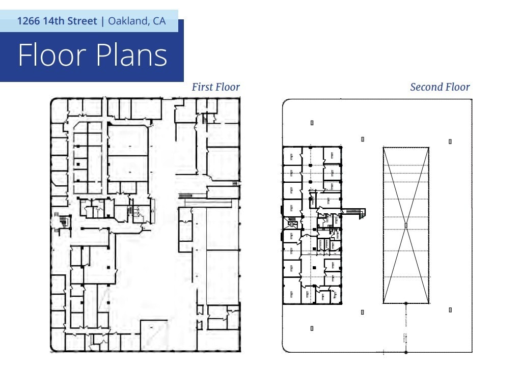 1266 14th St, Oakland, CA for lease Floor Plan- Image 1 of 1