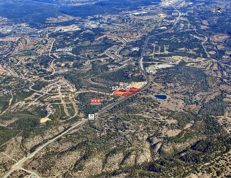 NEC Bee Creek Road & Highway 71 W, Austin, TX for sale - Building Photo - Image 1 of 1