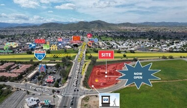 McCall Blvd & Encanto Dr, Menifee, CA - AERIAL map view