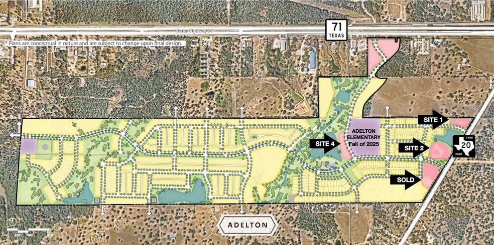 Retail Development Land, Bastrop, TX for sale - Building Photo - Image 1 of 6