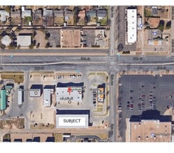 3005 50th St, Lubbock, TX - AERIAL  map view