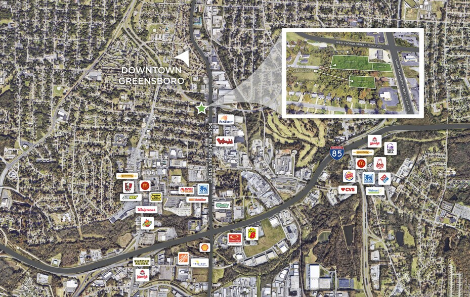 South ElmEugene St, Greensboro, NC 27406