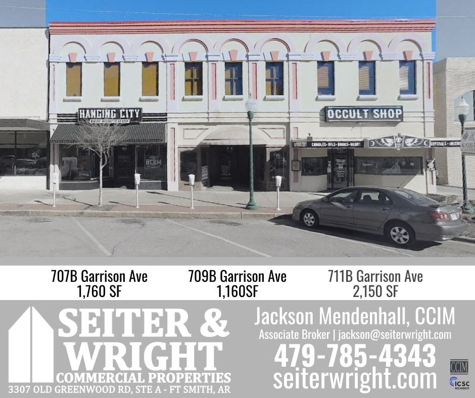 709-711 Garrison Ave, Fort Smith, AR for lease Building Photo- Image 1 of 3