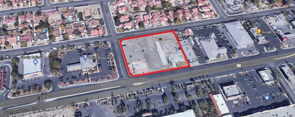 5300 W Charleston Blvd, Las Vegas, NV for sale - Aerial - Image 1 of 1
