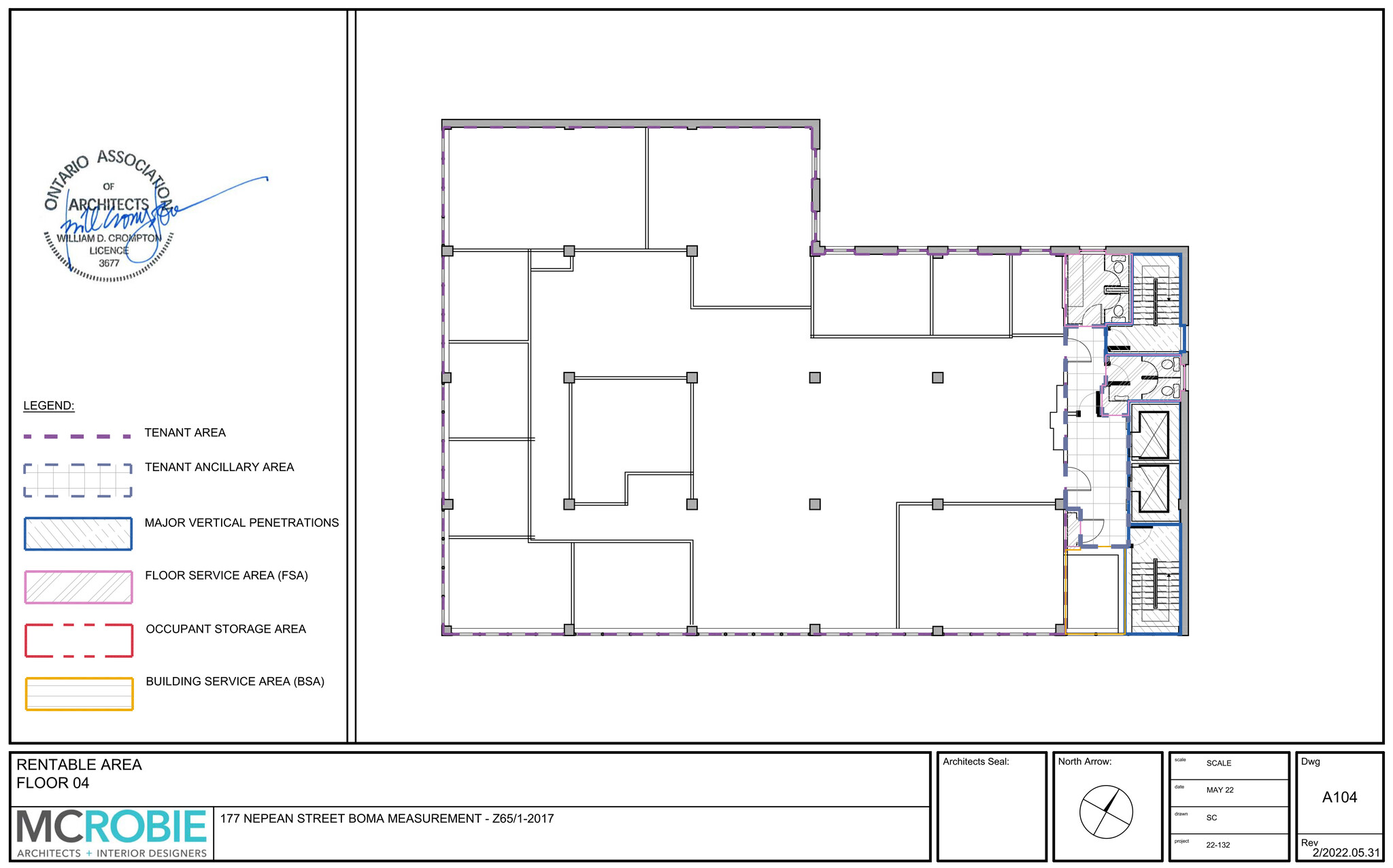 177 Nepean St, Ottawa, ON for lease Floor Plan- Image 1 of 16