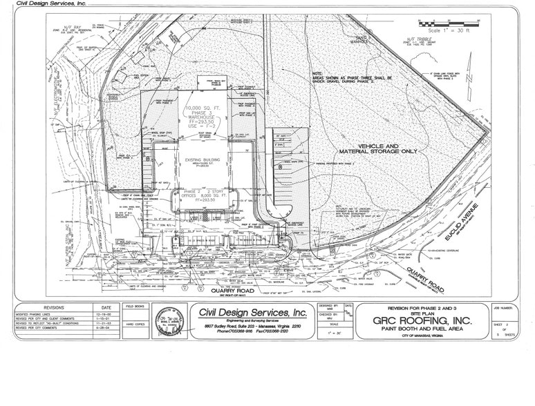 8620 Quarry Rd, Manassas, VA for sale - Site Plan - Image 1 of 1