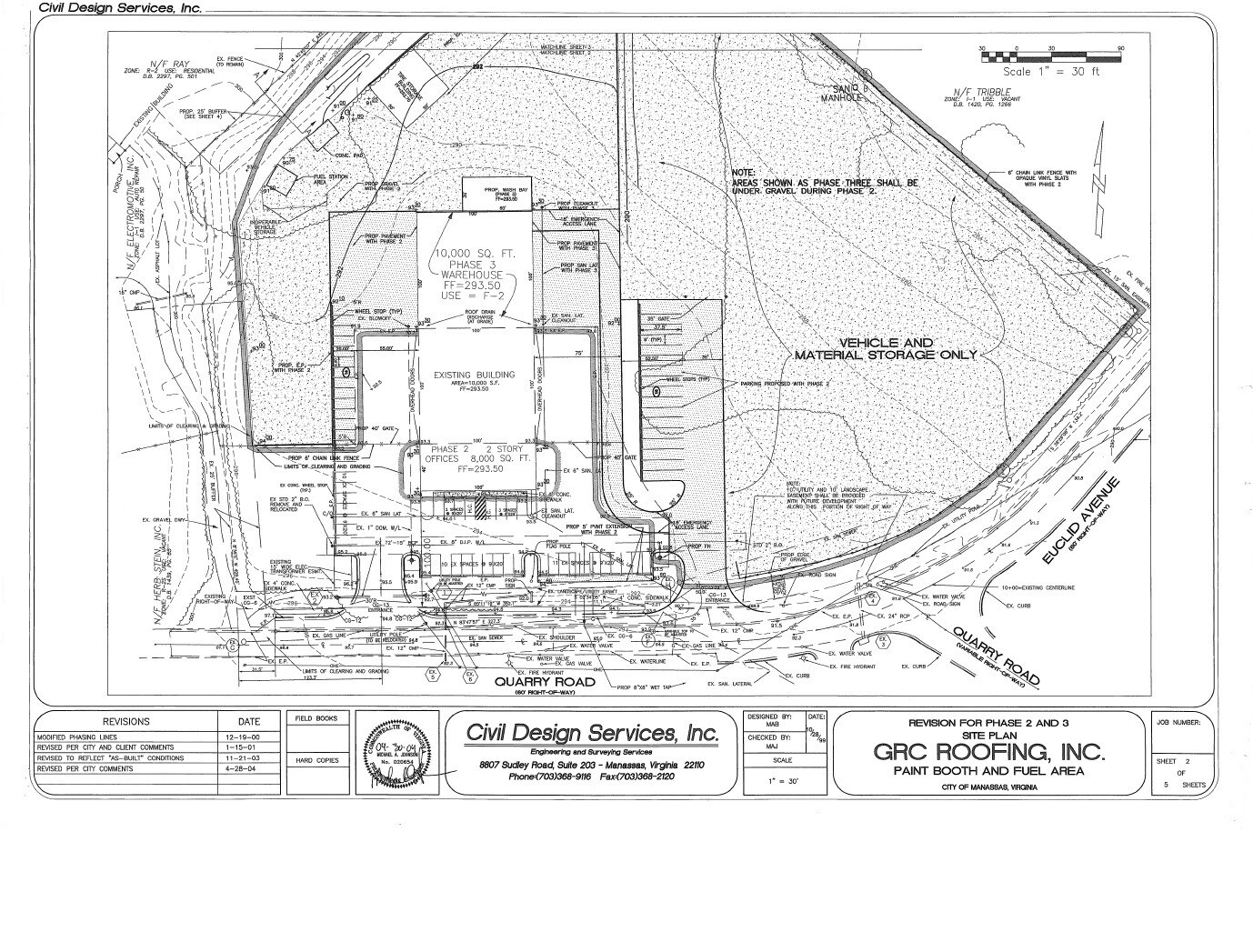 8620 Quarry Rd, Manassas, VA for sale Site Plan- Image 1 of 1