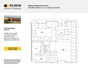 4618-4666 S Biltmore Ln, Madison, WI for lease Floor Plan- Image 2 of 3