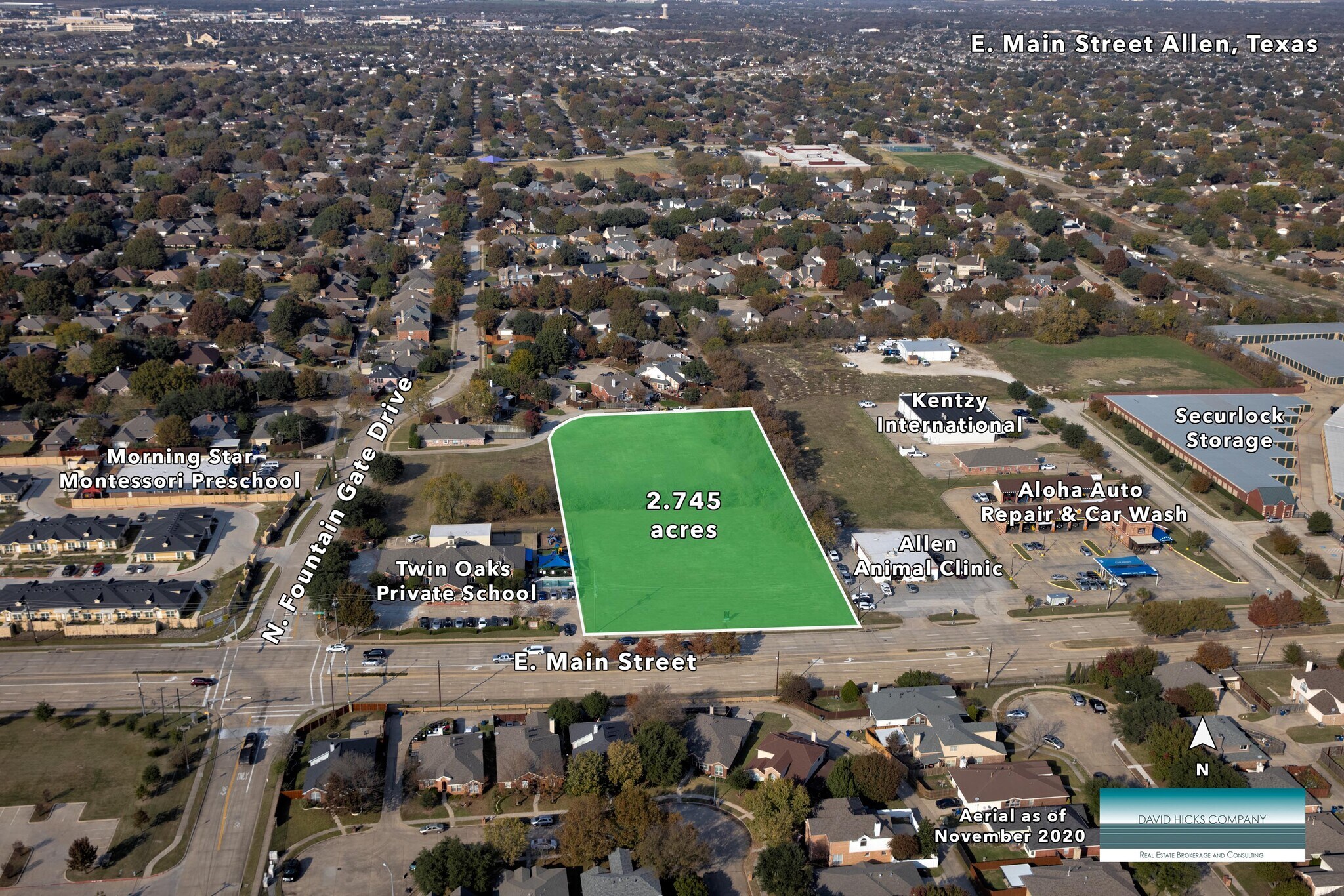 E Main St, Allen, TX for sale Primary Photo- Image 1 of 1