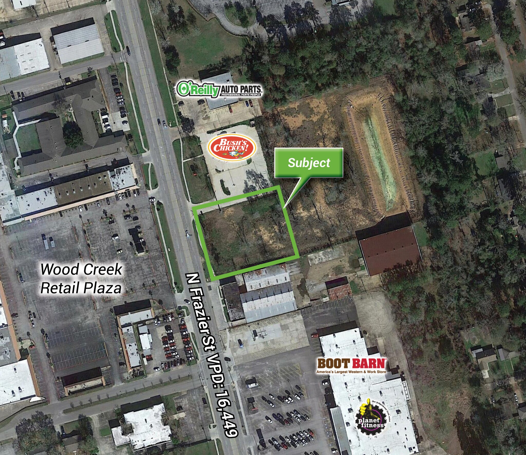 2010 N Frazier St, Conroe, TX for sale Aerial- Image 1 of 1