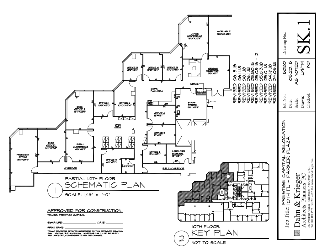 400 Kelby St, Fort Lee, NJ for lease Floor Plan- Image 1 of 1