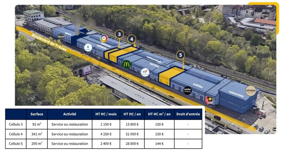 Retail in Metz for lease - Building Photo - Image 2 of 2