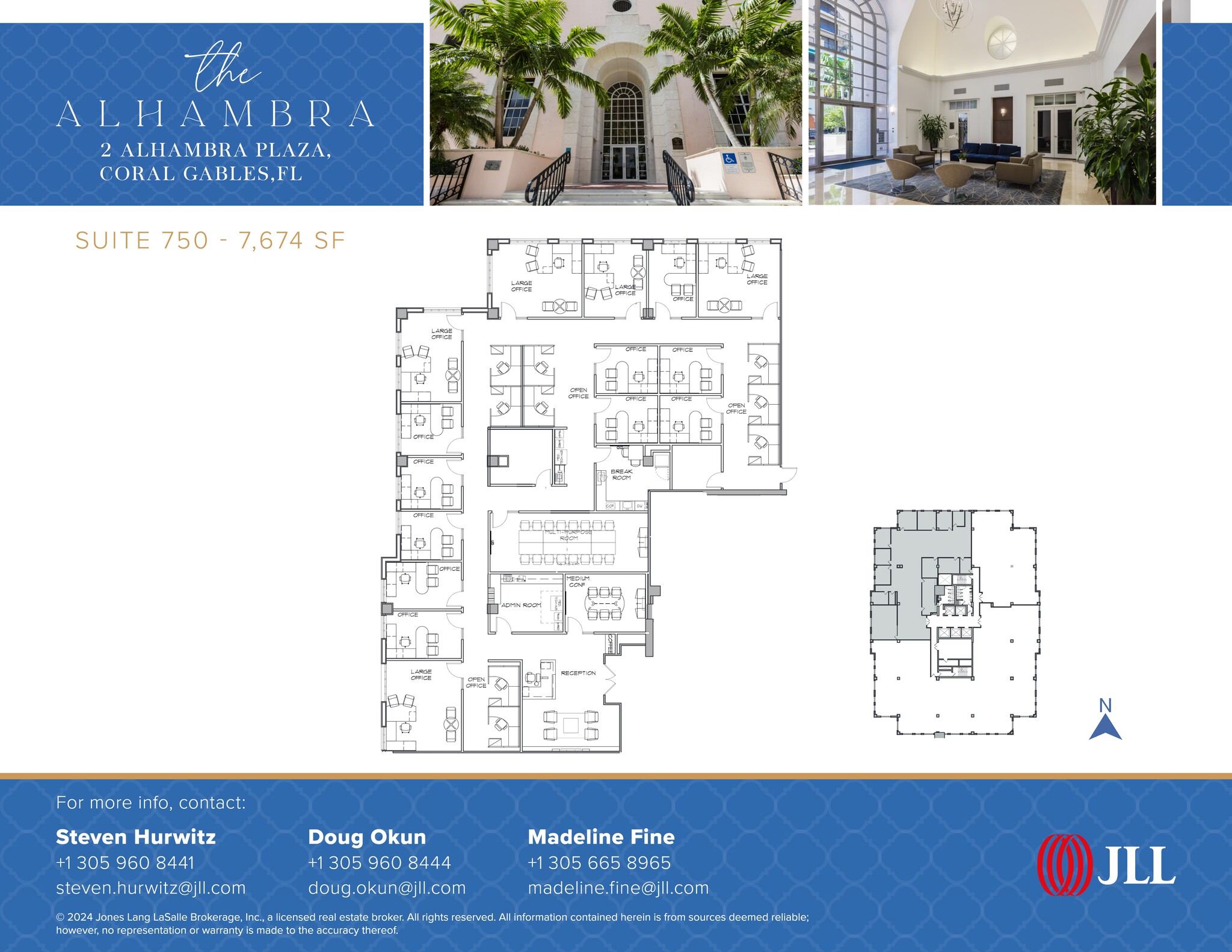 2 Alhambra Plz, Coral Gables, FL for lease Site Plan- Image 1 of 1