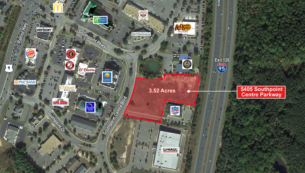 5405 Southpoint Centre Blvd, Fredericksburg, VA for sale - Building Photo - Image 1 of 1