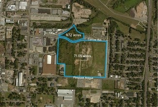 974 Firestone Ave, Memphis, TN - AERIAL map view