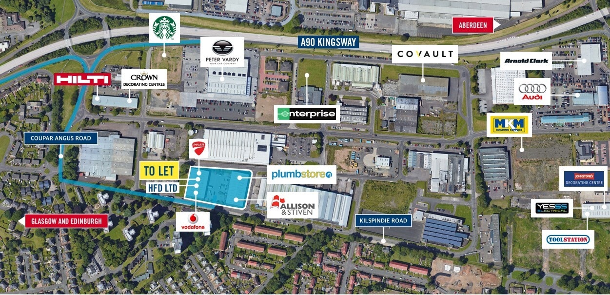 Kilspindie Rd, Dundee for lease Site Plan- Image 1 of 1