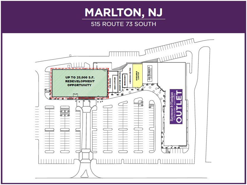 515 Route 73 S, Marlton, NJ for lease Site Plan- Image 1 of 19