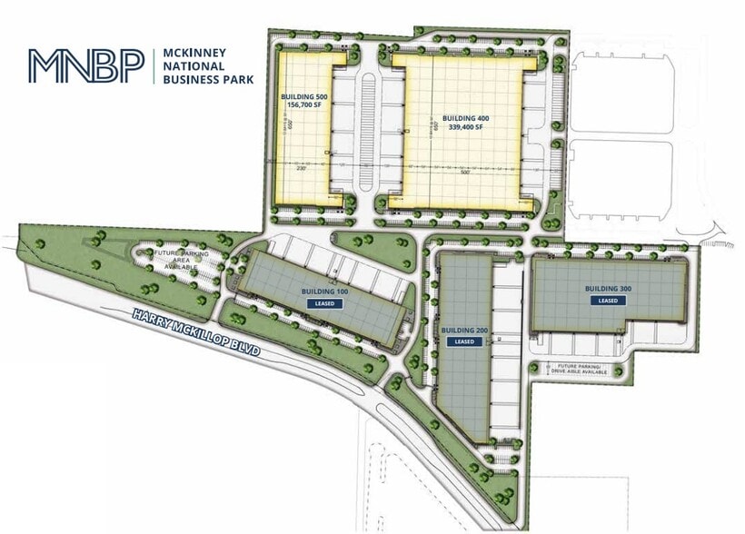 Harry McKillop, McKinney, TX for lease - Site Plan - Image 2 of 2