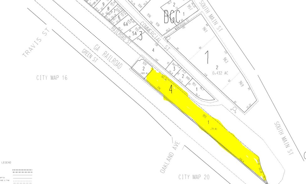 955 Commercial St NE, Conyers, GA for sale - Plat Map - Image 2 of 54