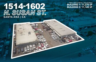 More details for 1514-1602 N Susan St., Santa Ana – Industrial for Sale, Santa Ana, CA