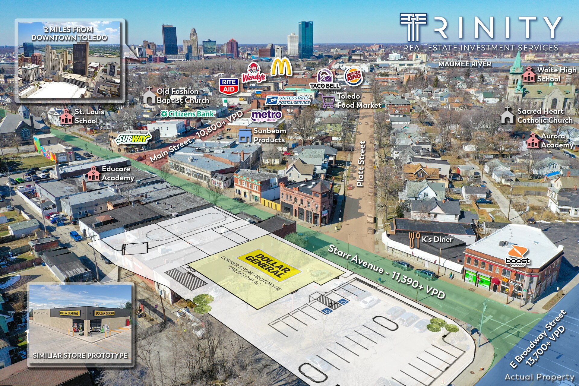 830 Starr Ave, Toledo, OH for sale Building Photo- Image 1 of 1