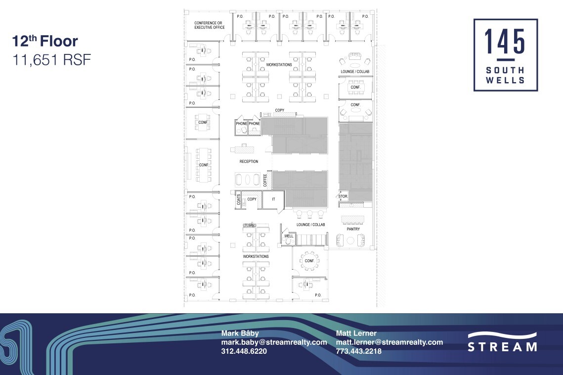 145 S Wells St, Chicago, IL for lease Floor Plan- Image 1 of 1