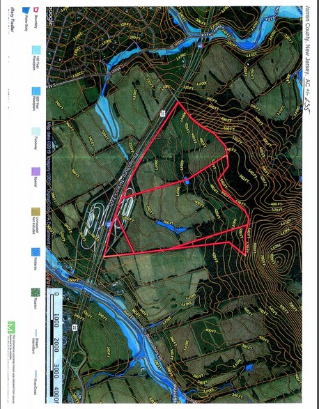 Franklin Twp, Stewartsville, NJ for sale - Plat Map - Image 2 of 3