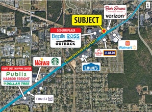 2400 NE 49th Ter, Ocala, FL - Aerial  map view