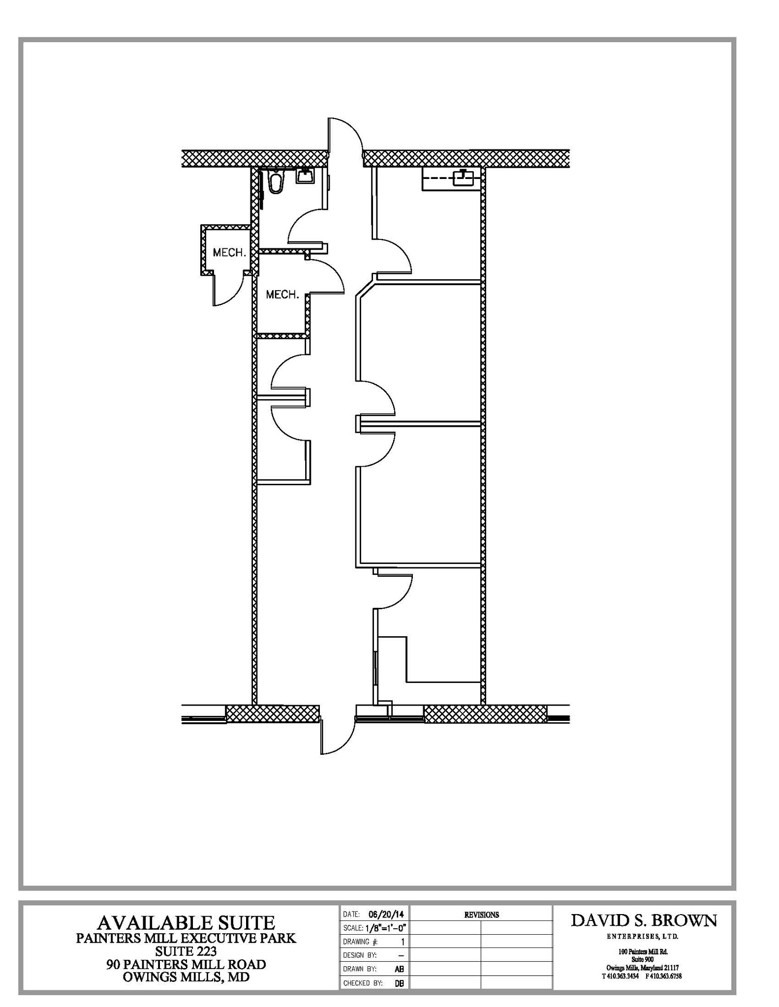 90 Painters Mill Rd, Owings Mills, MD for lease Floor Plan- Image 1 of 1