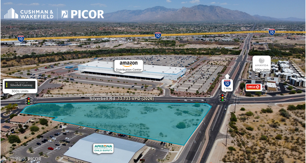 57870 W NWC Ina Rd & Silverbell Rd Rd, Tucson, AZ for sale - Building Photo - Image 1 of 4