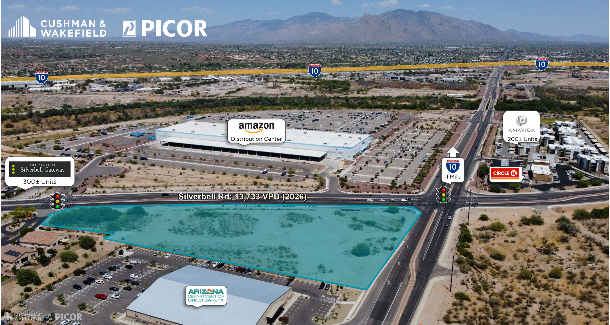 57870 W NWC Ina Rd & Silverbell Rd Rd, Tucson, AZ for sale Building Photo- Image 1 of 5