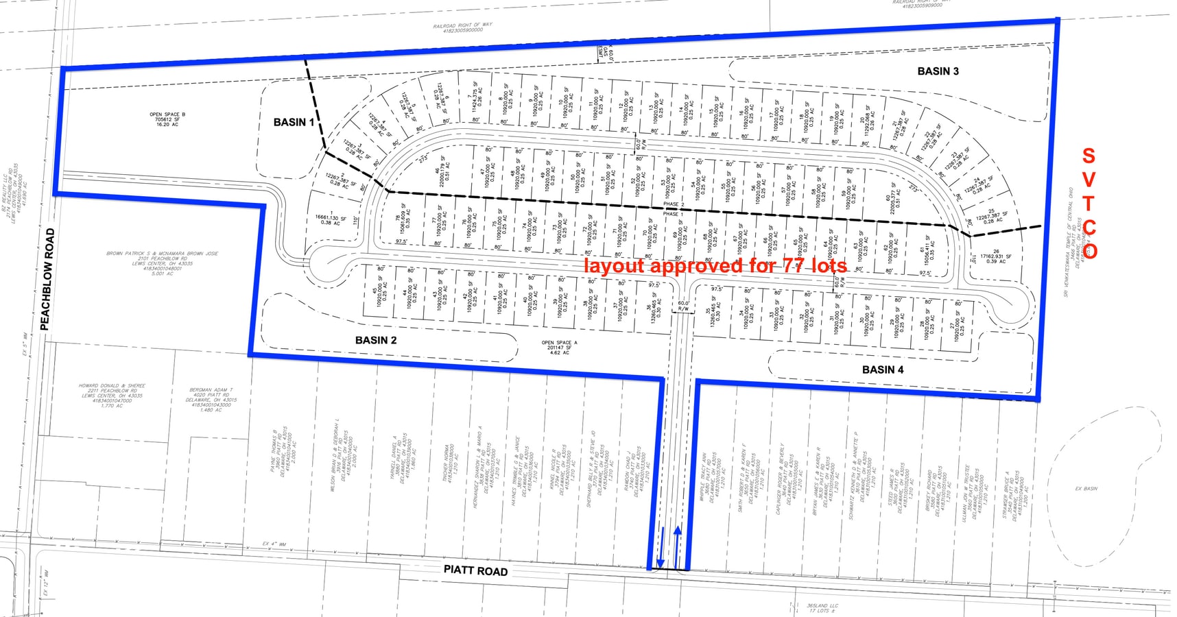 3710 Piatt Rd, Delaware, OH 43015 50 Acres in Olentangy School