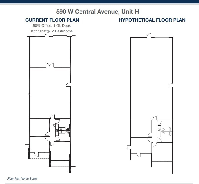 500-590 W Central Ave, Brea, CA for lease Floor Plan- Image 1 of 1