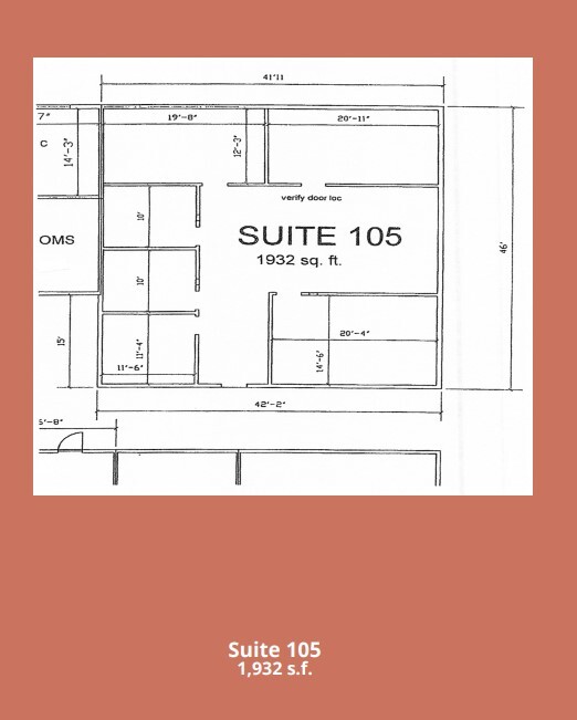 2848 Arden Way, Sacramento, CA for lease Floor Plan- Image 1 of 1