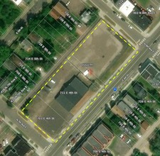 701-731 E 4th St, Duluth, MN - aerial  map view