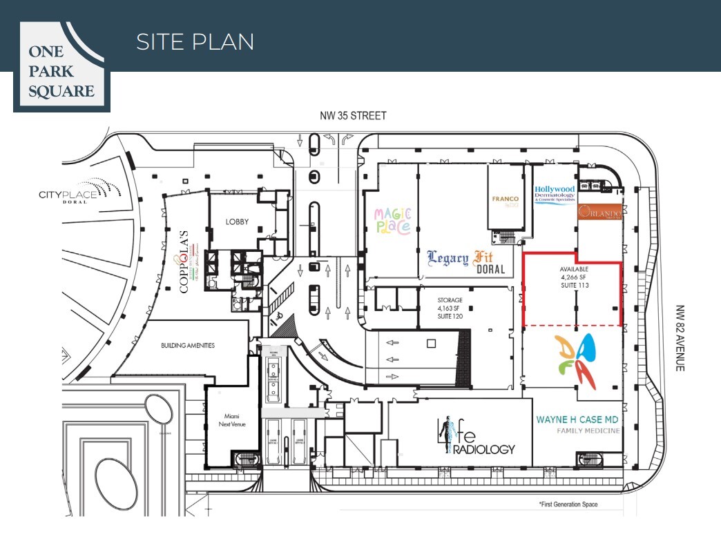 3470 NW 82nd Ave, Doral, FL for lease Floor Plan- Image 1 of 1