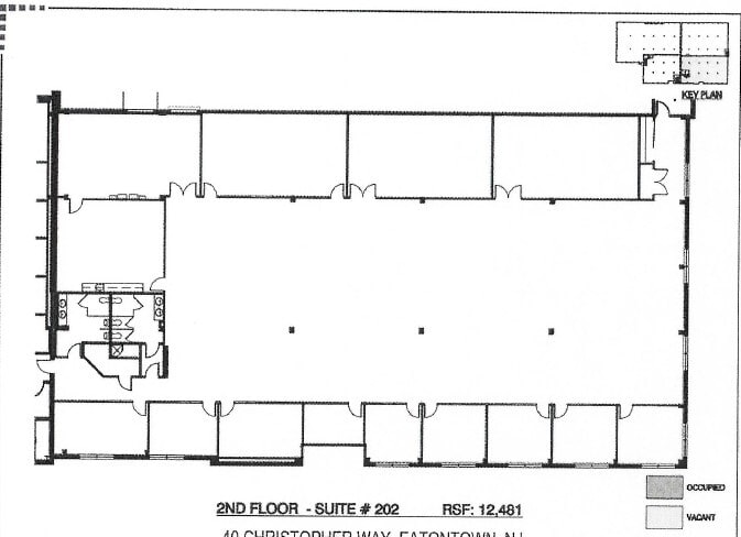 40 Christopher Way, Eatontown, NJ for lease Floor Plan- Image 1 of 1