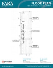 1016 Davis St, Evanston, IL for lease Floor Plan- Image 2 of 2