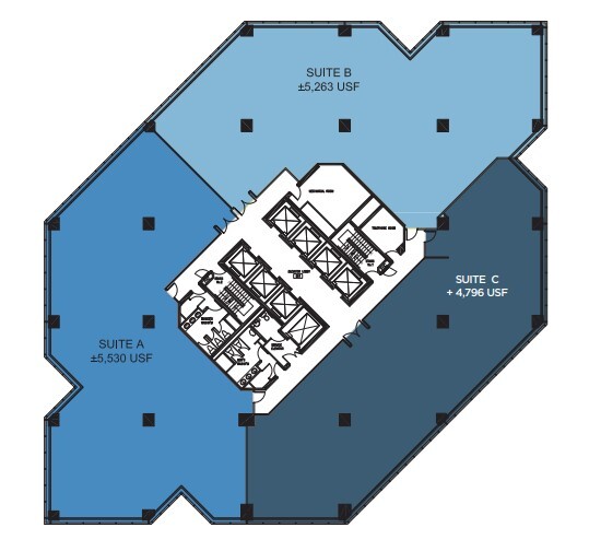 25 Sheppard Ave W, Toronto, ON for lease Floor Plan- Image 1 of 1