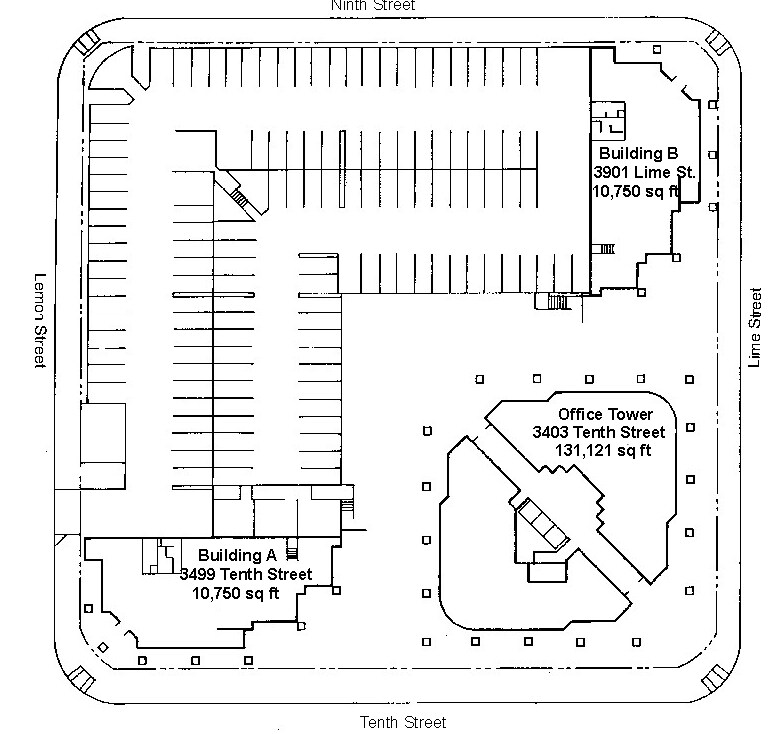3403 10th St, Riverside, CA for sale Site Plan- Image 1 of 1