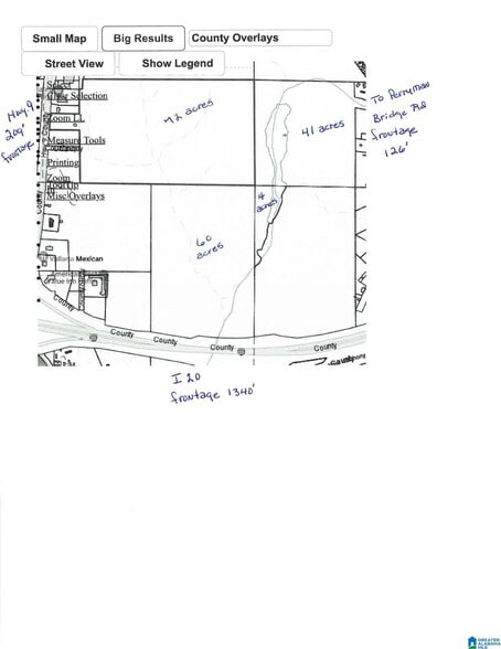 00 Highway 9, Heflin, AL for sale - Plat Map - Image 2 of 12