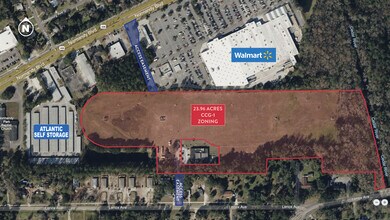 6869 Lenox Ave, Jacksonville, FL - AERIAL map view - Image1