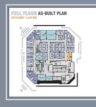800 K St NW, Washington, DC for lease Floor Plan- Image 1 of 2