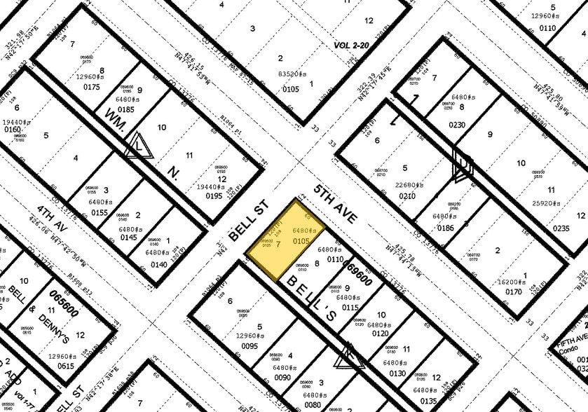 2235 5th Ave, Seattle, WA for lease - Plat Map - Image 2 of 5